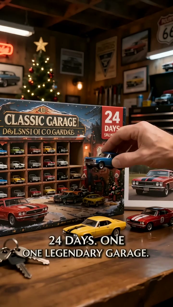 Classic Car Advent Calendar – Legendary Garage Edition!
