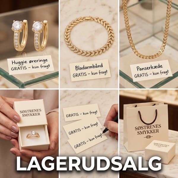 GRATIS – du betaler blot forsendelsen