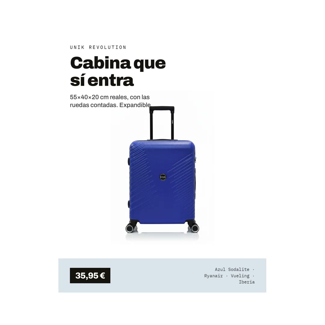 Maleta de cabina 35,95 €