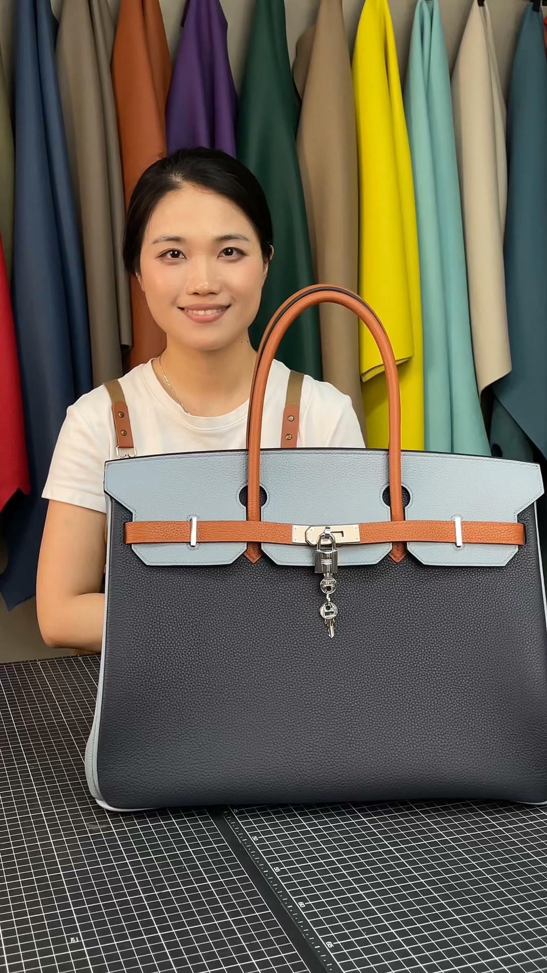 One craftsman. One bag. One hundred hours.