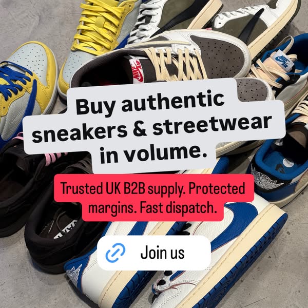Volume resellers: UK B2B supply, verified pairs, protected margins, fast dispatch.