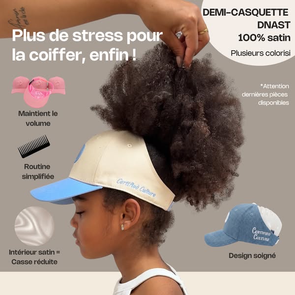 Ne change plus sa coiffure pour une casquette