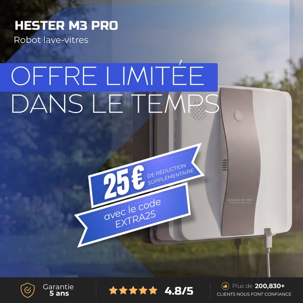 25 € de remise avec EXTRA25