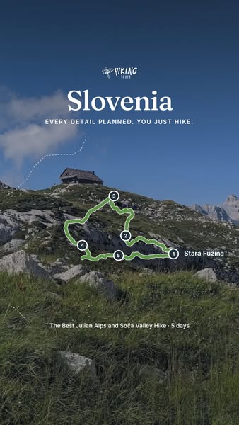 Slovenia on foot