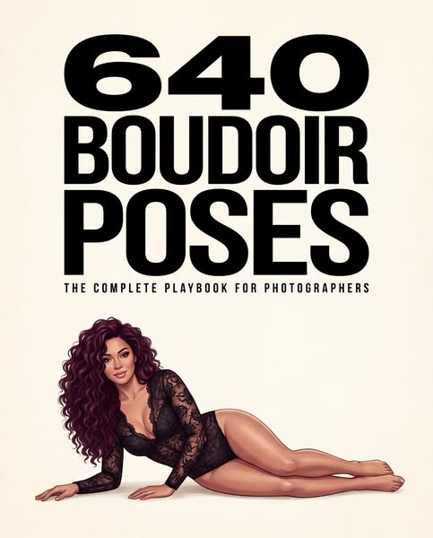 The Boudoir Playbook — 640 Boudoir Pose Cards