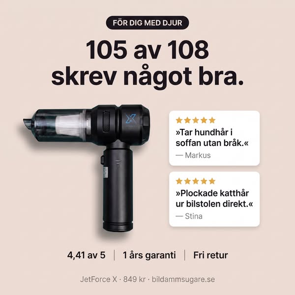 För dig som älskar djur – men inte päls i bilen