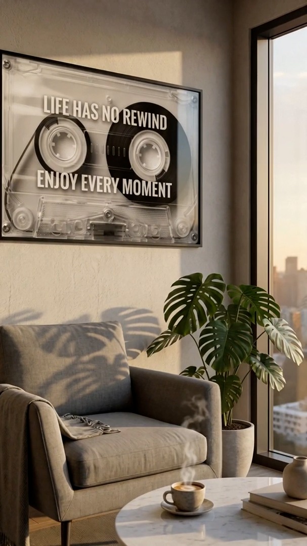Life Has No Rewind | Canvas Inspire