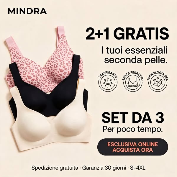 Il reggiseno che dura tutto il giorno
