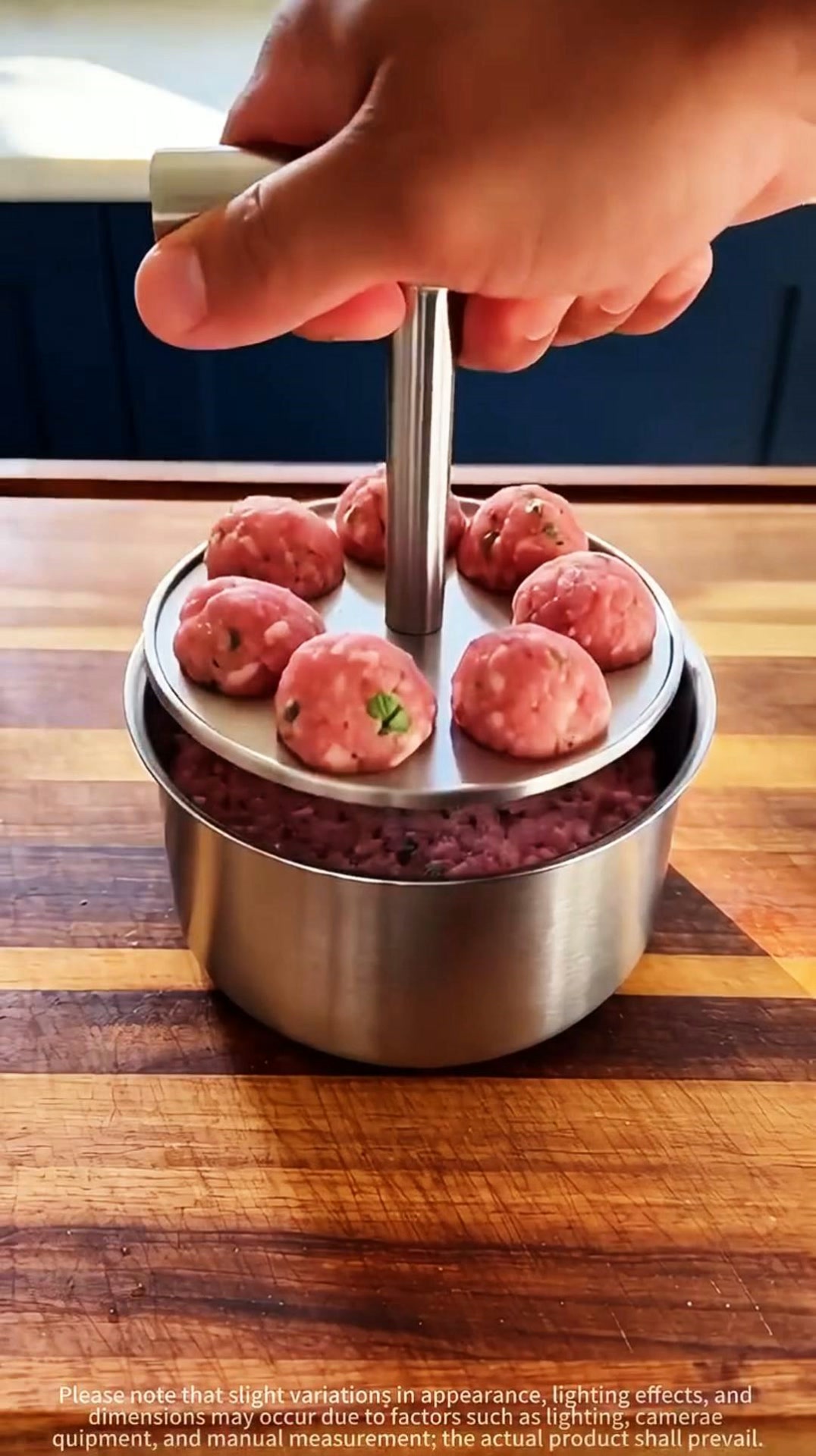 Stainless Steel Meatball Maker – Shape 6 or 12 at Once