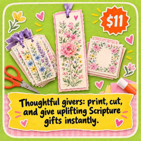 Scripture Gifts for Your Church Fair