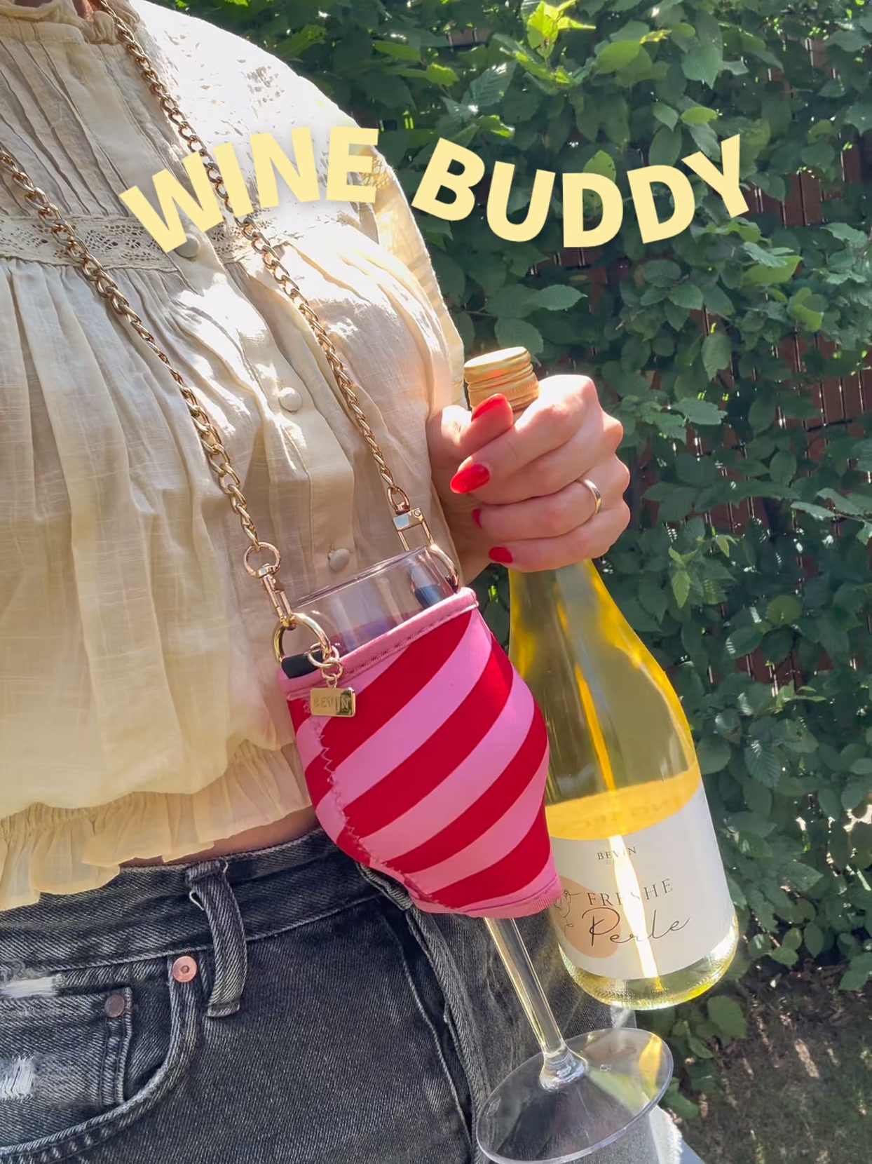 Wein to go - hands-free + isolierend