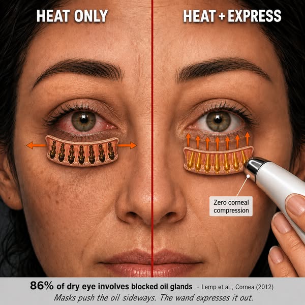 The blockage doesn't need more heat. It needs the heat aimed correctly.