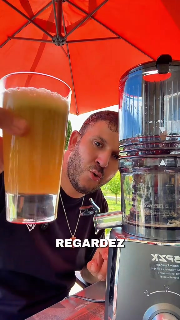 Votre Jus fait maison en 30 sec