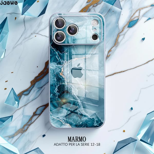 iPhone Marmo Bicchiere Cover