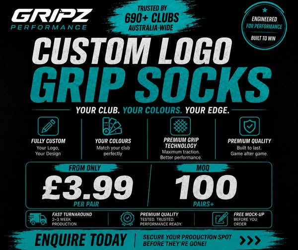 Premium Custom Grip Socks From £3.99