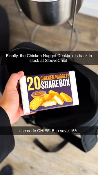 Limited Edition: Chicken Nuggets Deckbox
