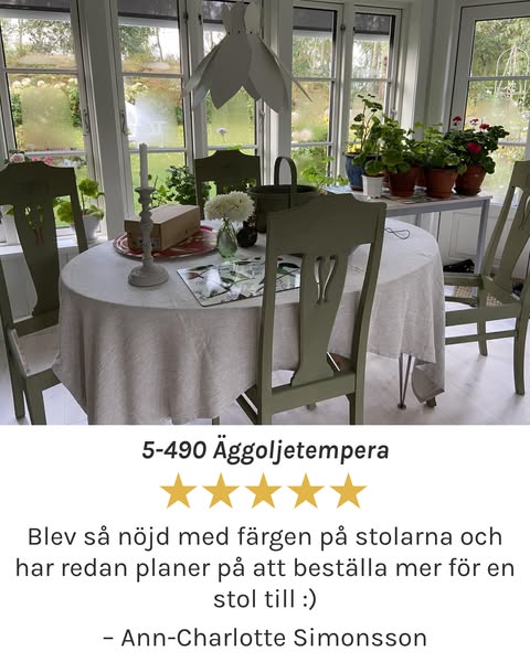 Äggoljetempera – 5-490