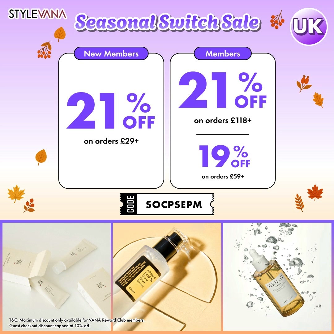 Use [𝐒𝐎𝐂𝐏𝐒𝐄𝐏𝐌] for 𝐄𝐗𝐓𝐑𝐀 𝟐𝟑% on Suncare items + 𝐄𝐗𝐓𝐑𝐀 𝟐𝟏% on the rest items!