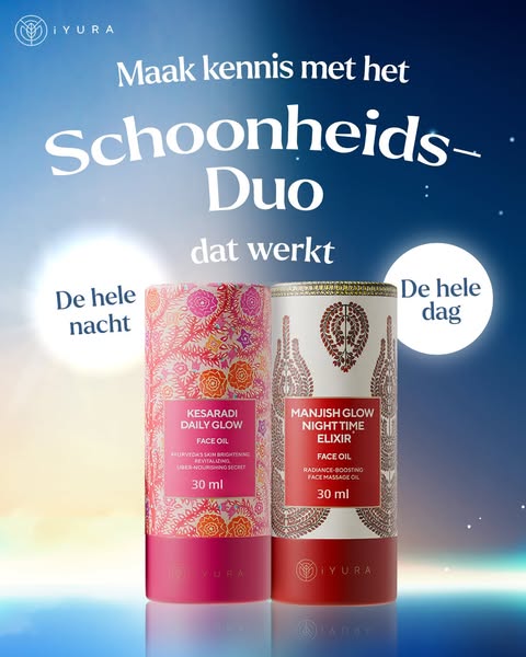 Ochtenddruppels + avondmassage = eeuwige glans!