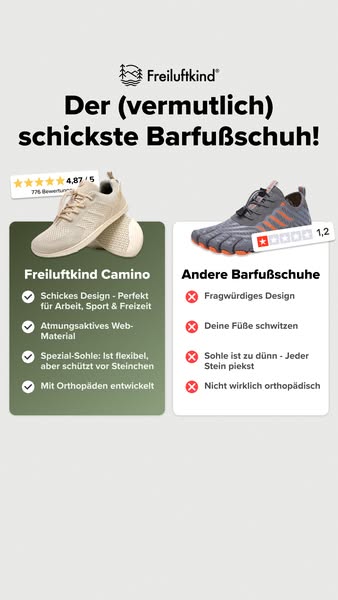 Der (vermutlich) schickste Barfußschuh für Sport & Alltag