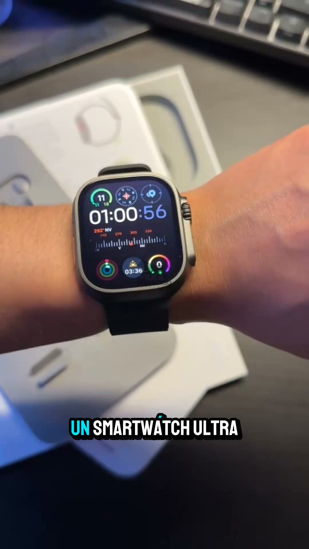 Smartwatch + Auriculares + 2 Correas