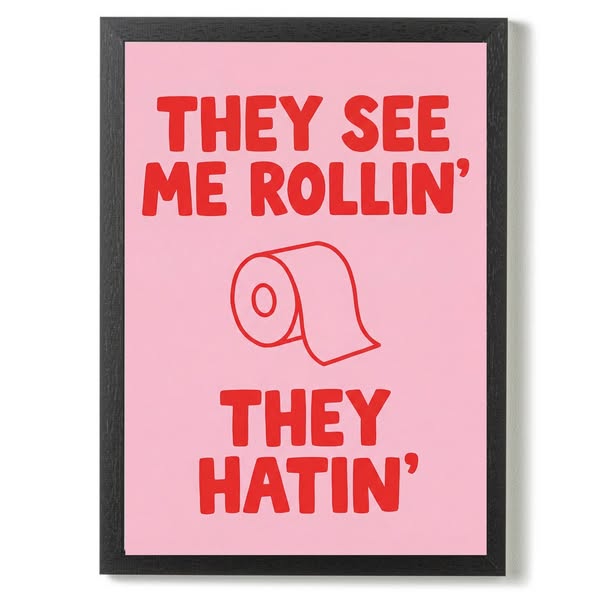 They see me Rollin' by Athena Art
