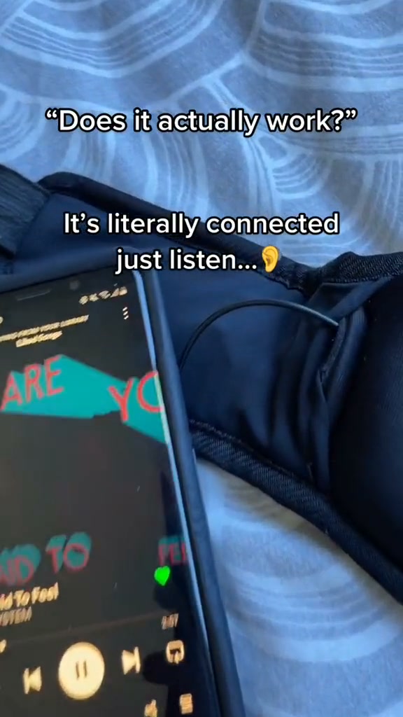 Yes, the sound comes from the mask
