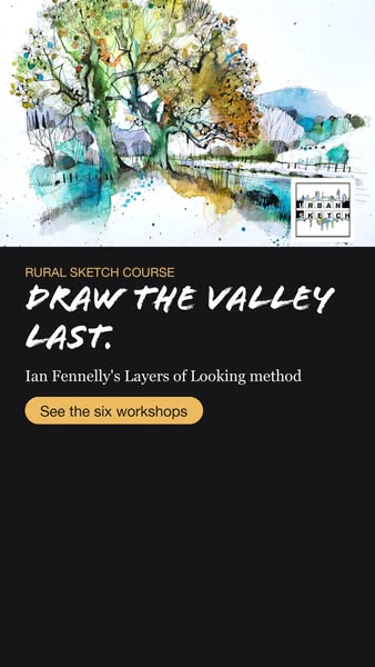 Draw the valley last