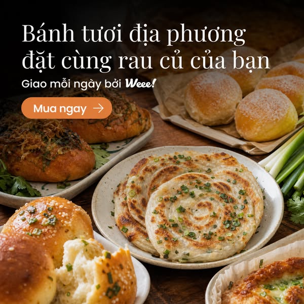 Bánh tươi giao tận nơi