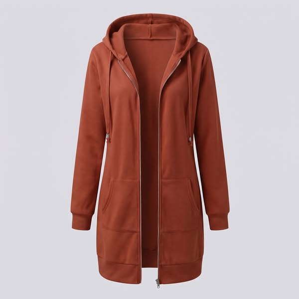 The zip hoodie that's soft on the inside.
