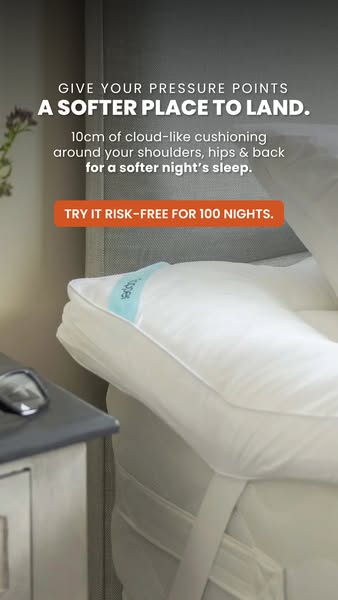 55,000+ UK sleepers choose Cloud Topper