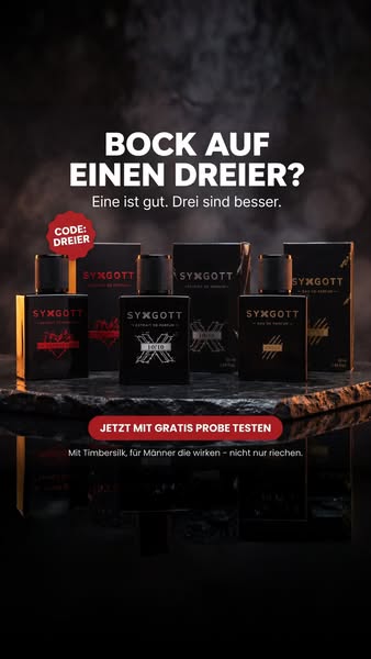 Syxgott Parfum schenkt dir einen Duft + Probenpaket + Geschenk im Wert von 30€