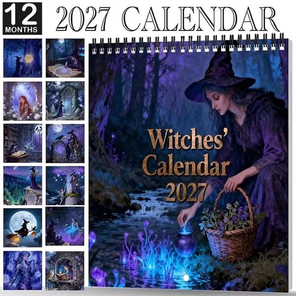 This Week's Special Sales - 60% OFFMystical Witches Calendar 2027