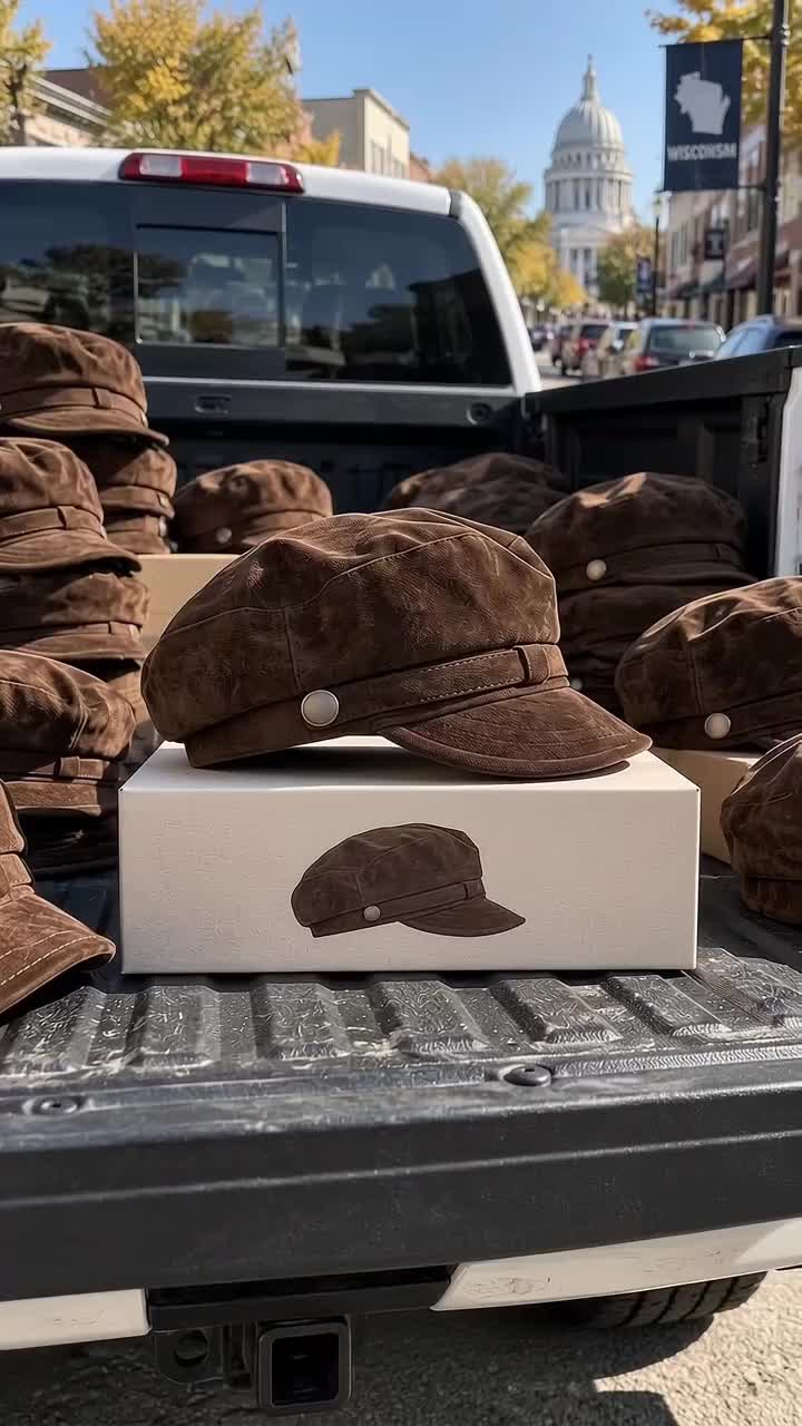 Vintage British-style beret