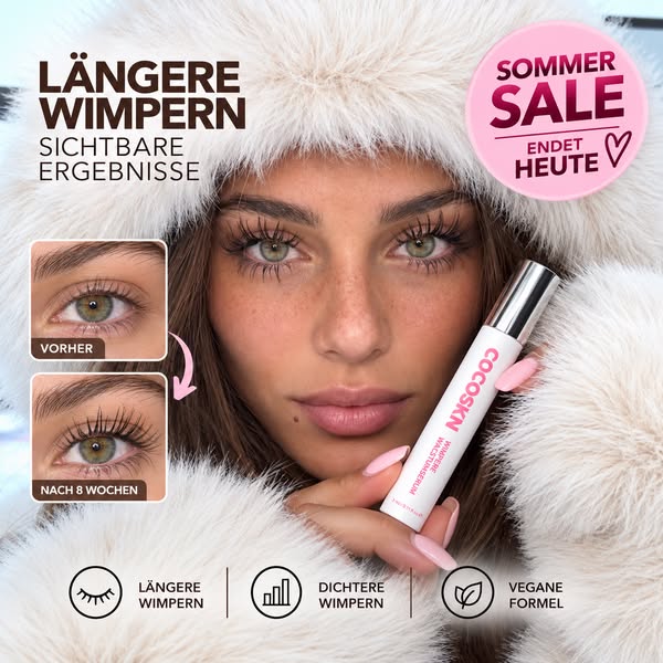 Längere Wimpern. Mehr Wow.
