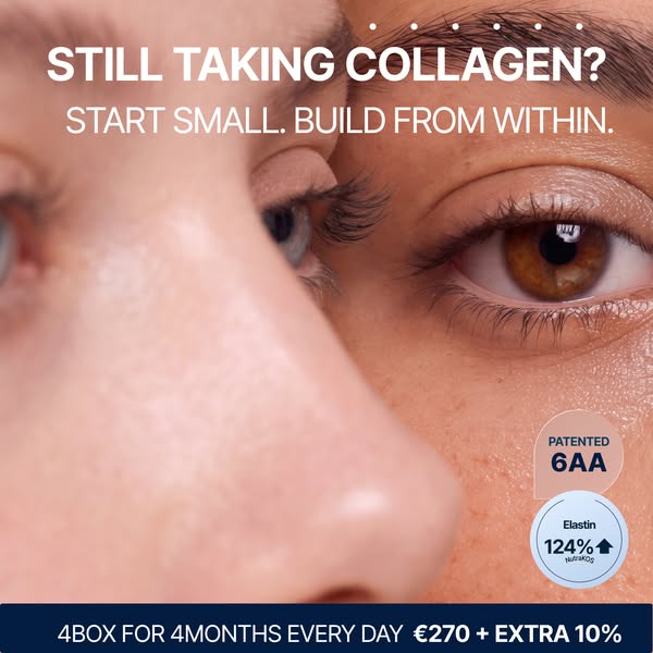 STILL TAKING COLLAGEN?
START SMALL. BUILD FROM WITHIN.