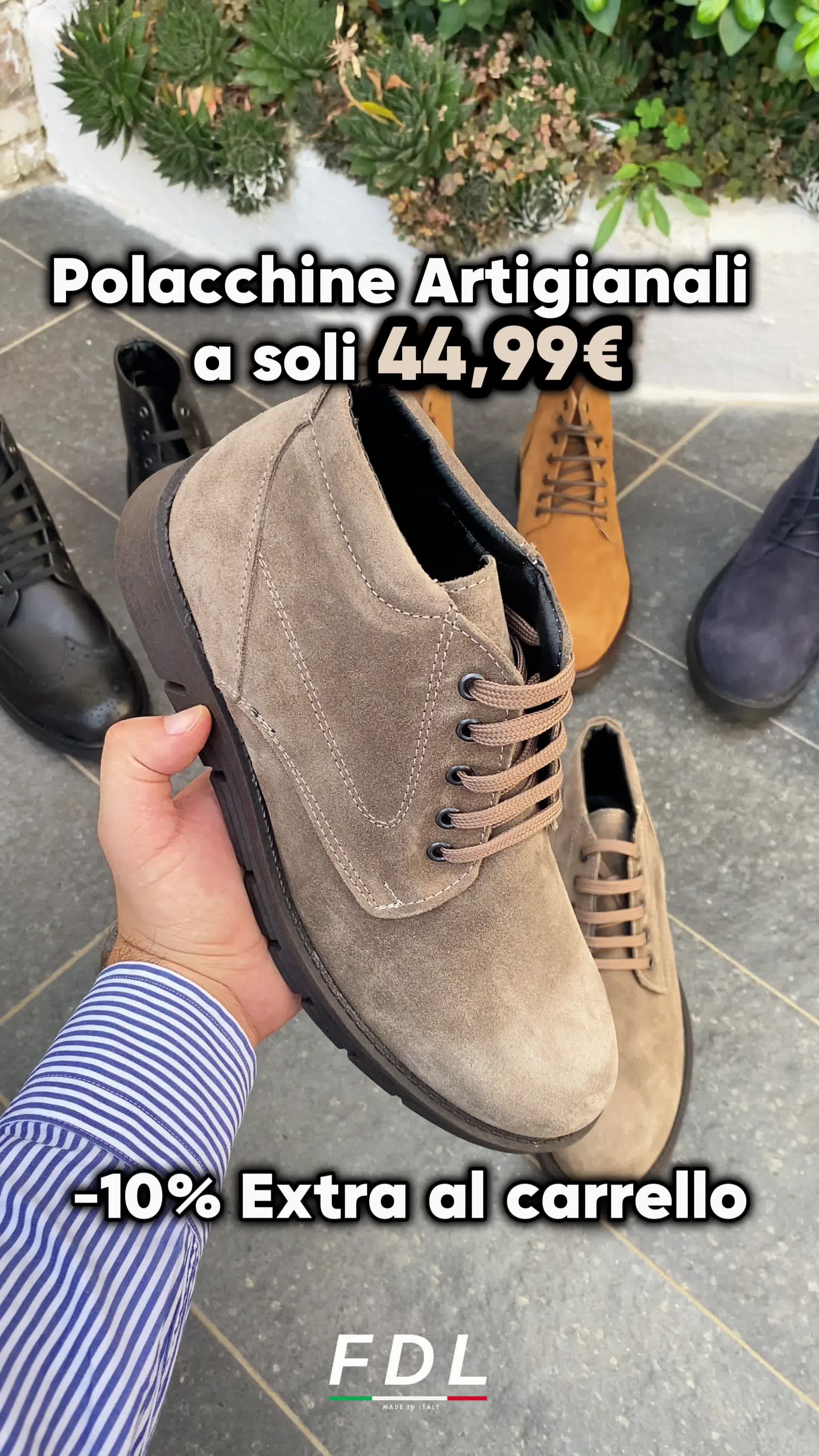 Polacchine Artigianali a 44,99€