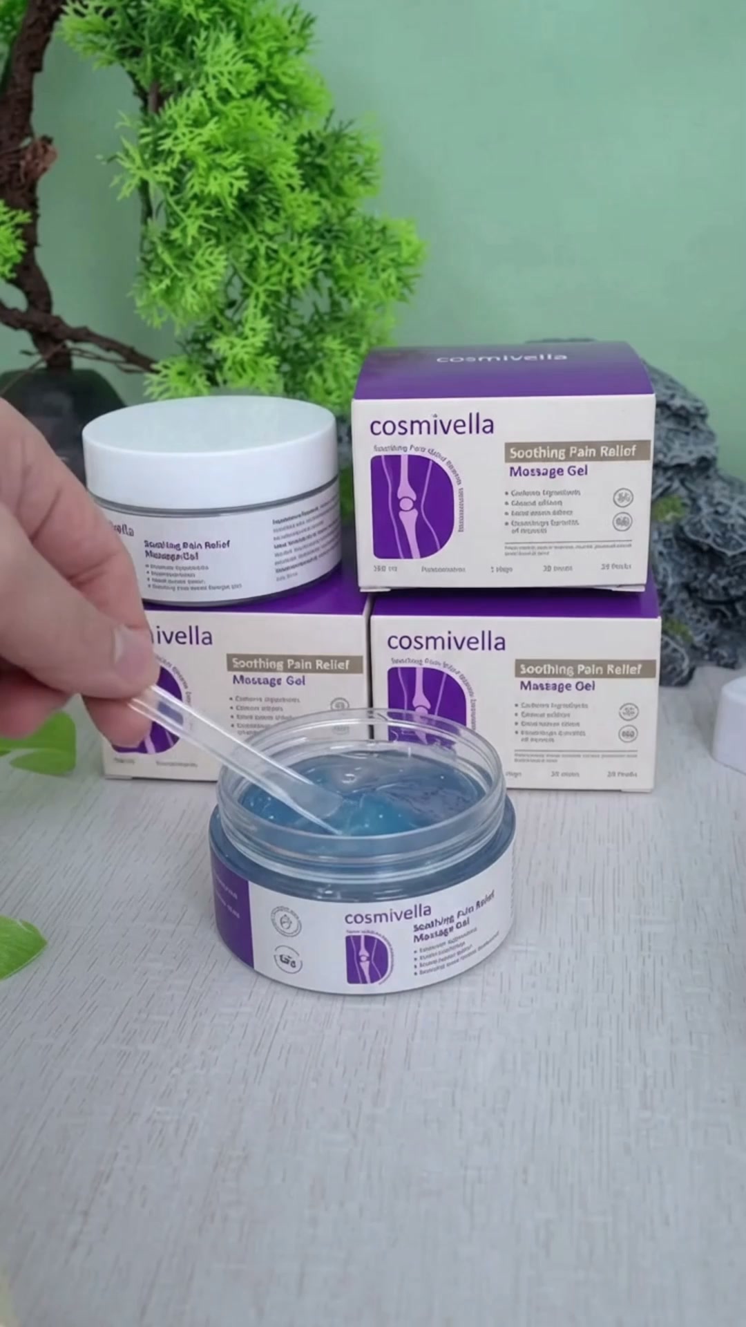 Gel para confort articular