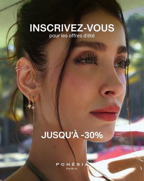 Anúncio de Pohesia Paris