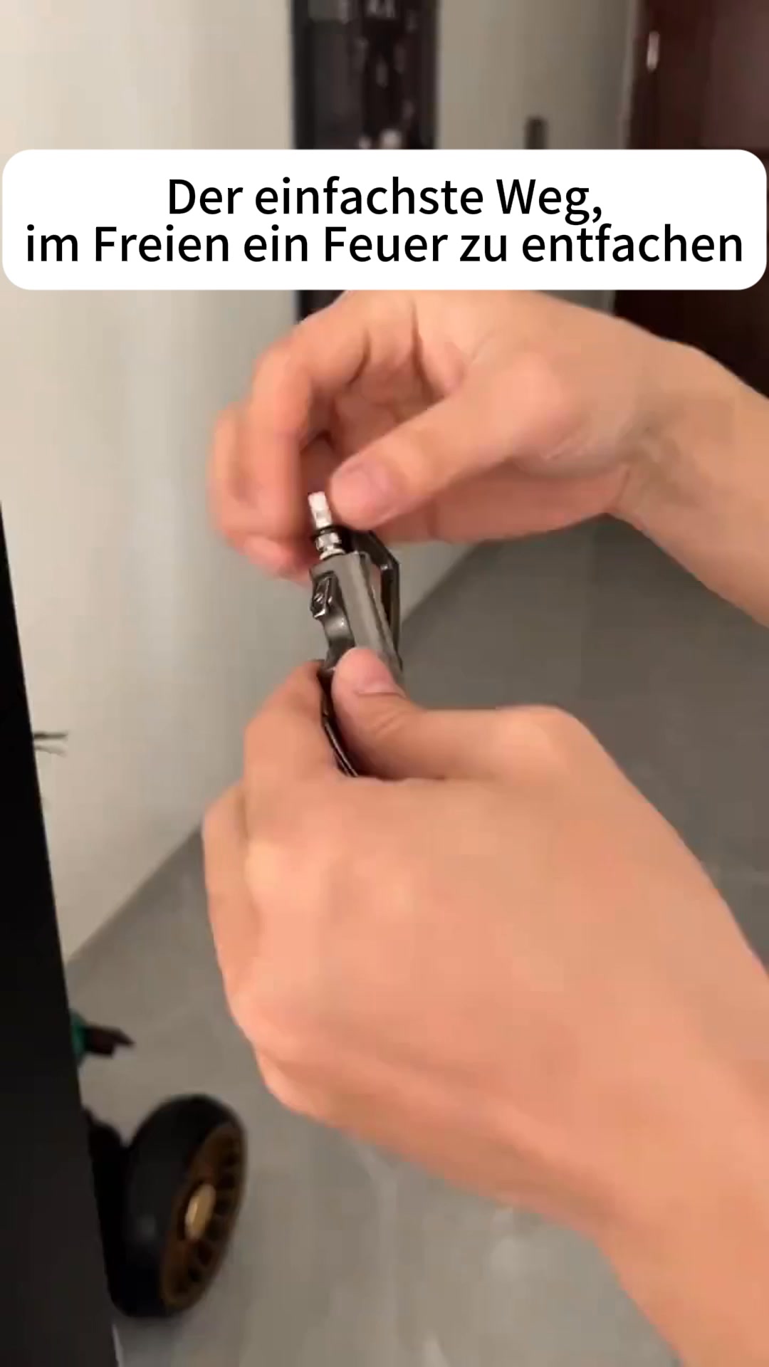 3-in-1-Schlüsselanhänger-Feuerzeug