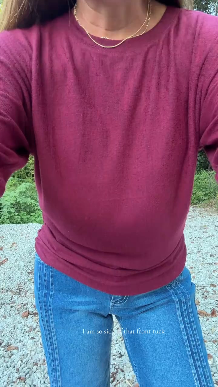 The No-Tuck Fall Top You’ll Live In