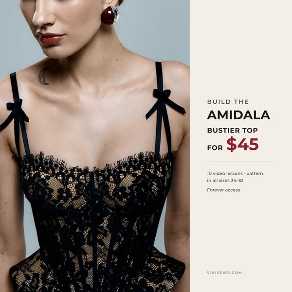 Amidala Bustier Top Course — $45 instead of $90