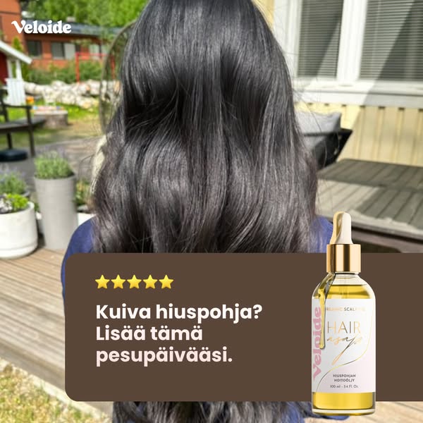 Kuiva hiuspohja? Lisää tämä pesupäivääsi.