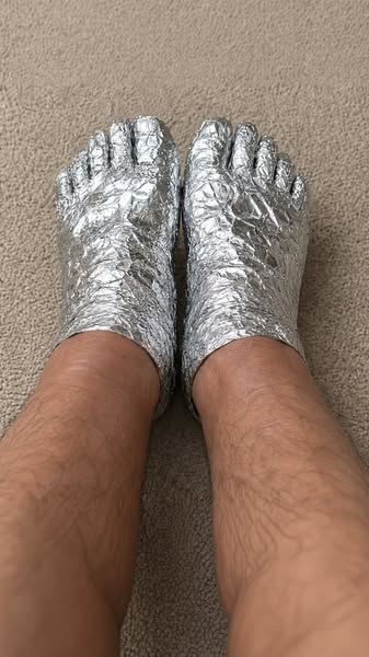 My father described it as trying to sleep with his feet pressed against a radiator.
