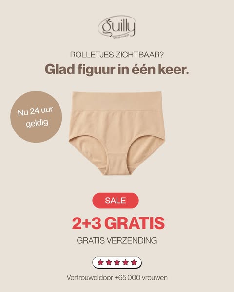 NU LIVE: 2+3 GRATIS – OP = OP!