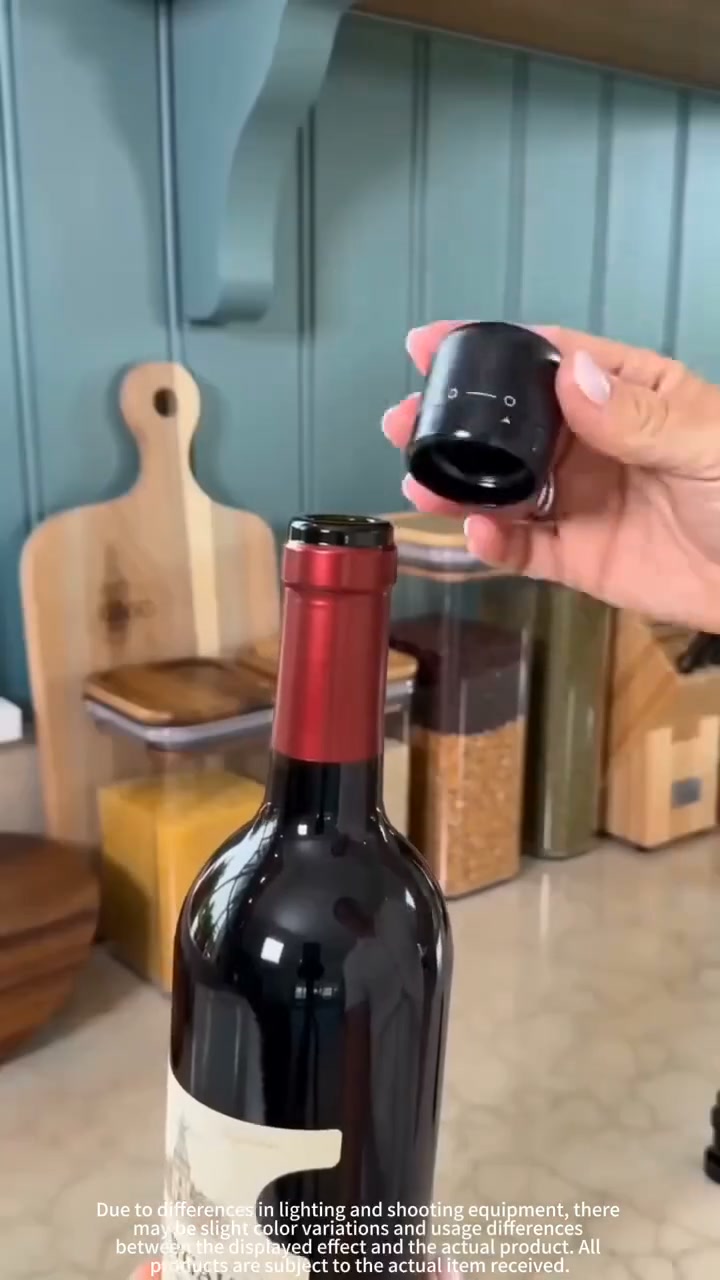 Premium Vacuum Wine Stopper – Keep Wine Fresh Longer with Airtight Seal