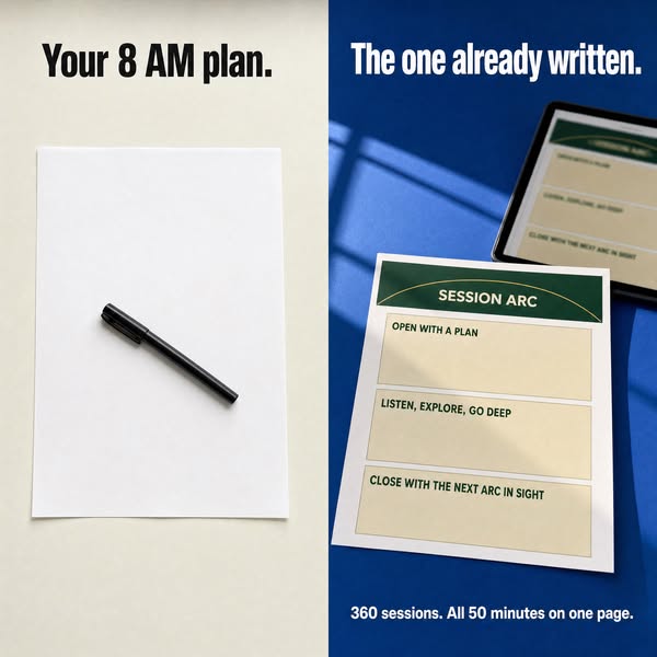 15 arcs. 360 sessions. One path.