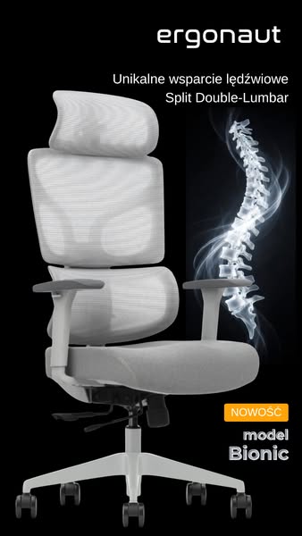 8+ godzin pracy? Zadbaj o plecy - ERGONAUT