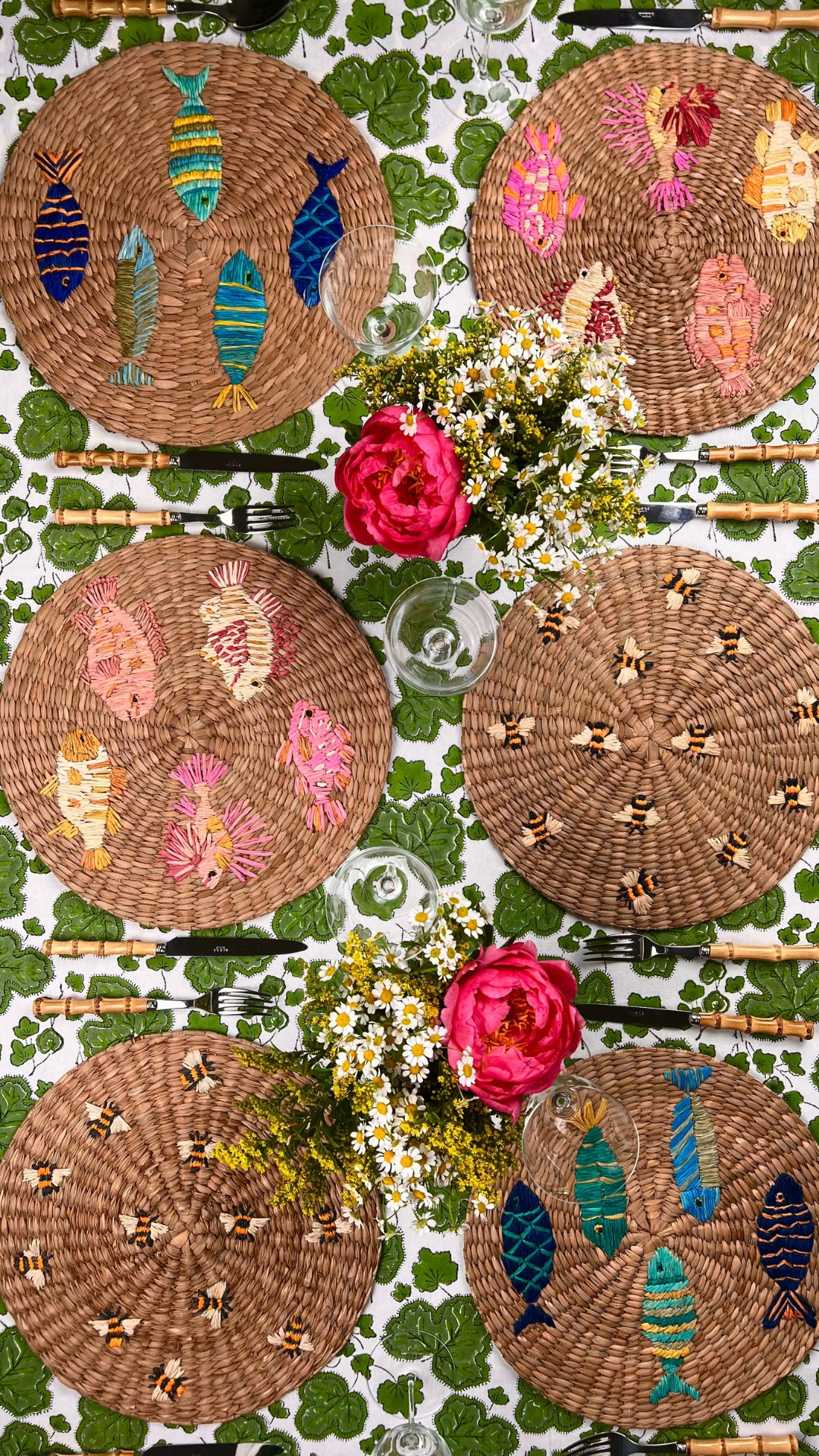 ‘The Swirl’ Placemat - Handmade