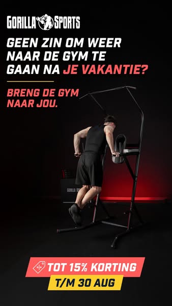 Actie loopt t/m 30 augustus